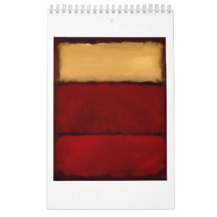 Calendario Arte de Mark Rothko en estilo digital