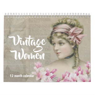 Calendario Arte de Mujeres Vintage 2027