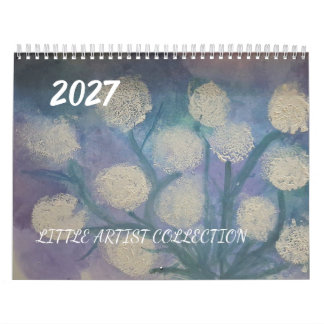 Calendario Arte de Niños Caprichosos 2027 Dibujos Coloridos y