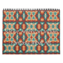 Arte de patrón tribal de indio americano nativo