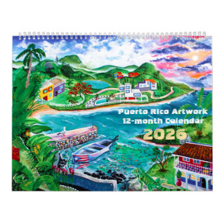Calendario Arte de Puerto Rico 2026