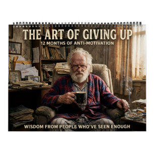 Calendario Arte de renunciar Grumpy Old 2027