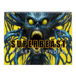 Calendario Arte de Superbestia con IA