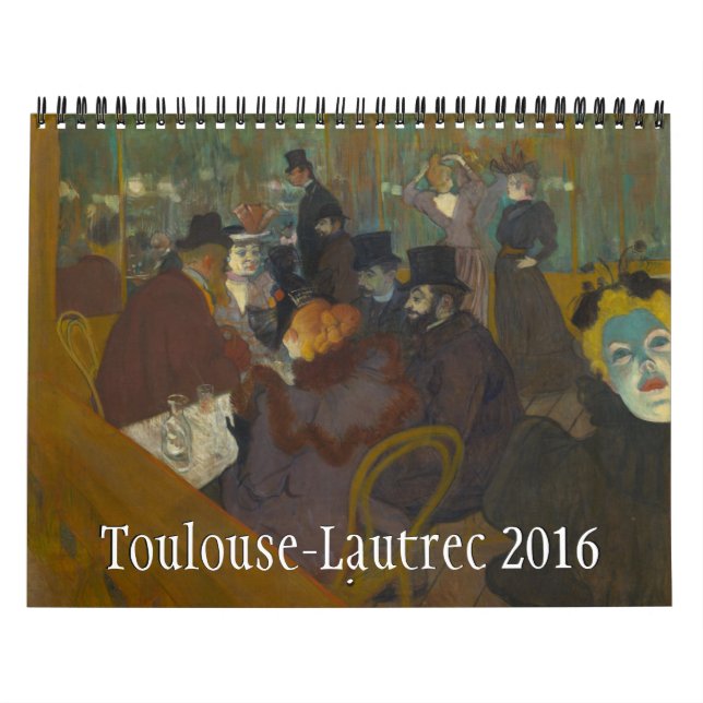 Calendario Arte de Toulouse-Lautrec (Tapa)