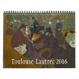 Calendario Arte de Toulouse-Lautrec