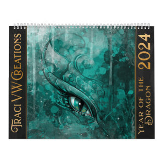 Calendario Arte del año del dragón