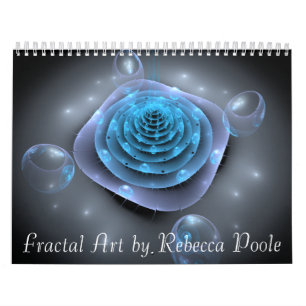 Calendario Arte del fractal de Rebecca Poole