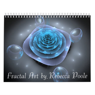 Calendario Arte del fractal de Rebecca Poole
