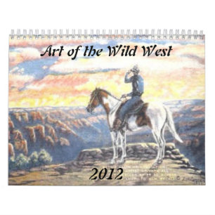 Calendario Arte del oeste salvaje