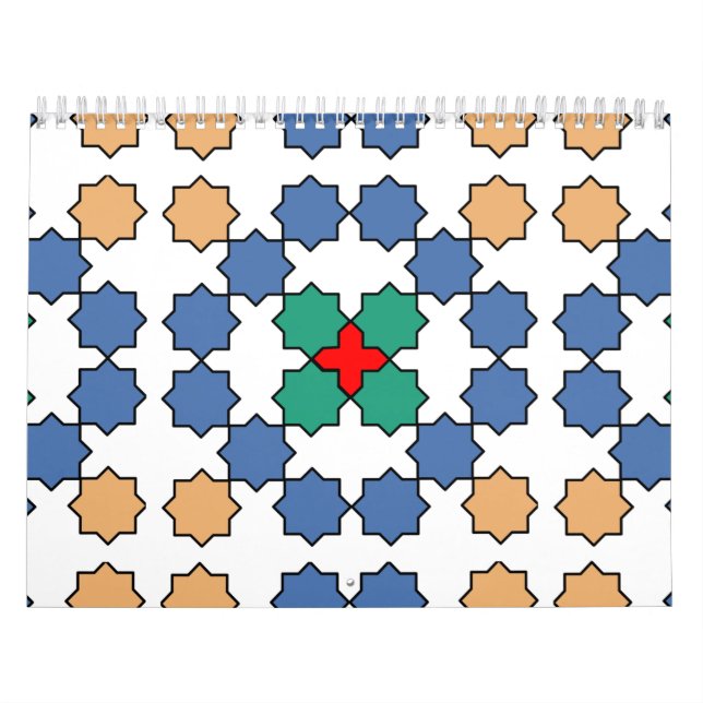 Calendario Arte elitista marroquí (Tapa)