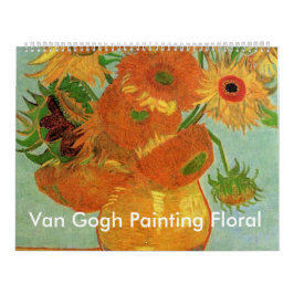 Calendario Arte floral de Van Gogh