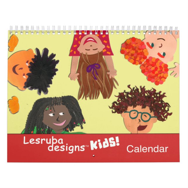 Calendario Arte infantil feliz (Tapa)