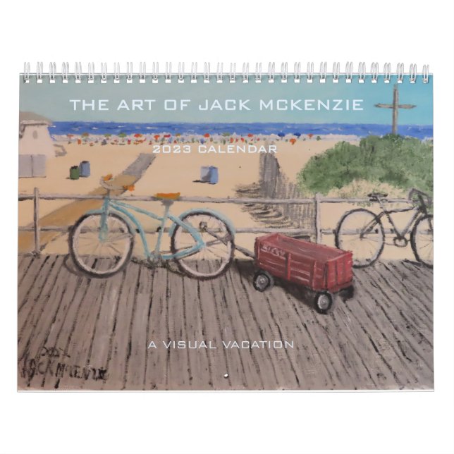 Calendario Arte Jack Mckenzie 2023 (Tapa)