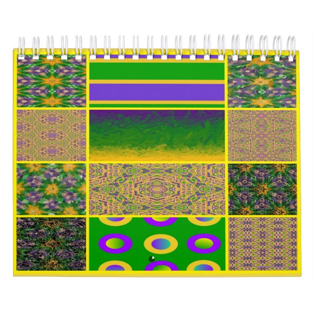 Calendario Arte Mardi Gras (Tapa)