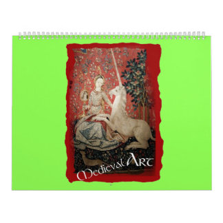 Calendario Arte Medieval - Lady and the Unicorn (por ACCI)