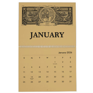 Calendario Arte Nuevo Romano Mitológico