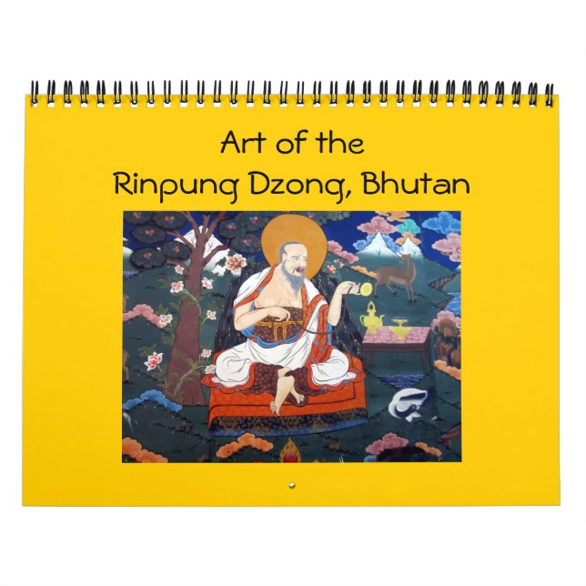 Calendario arte paro dzong 2026 (Tapa)