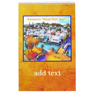 Calendario Arte pop de Bermuda