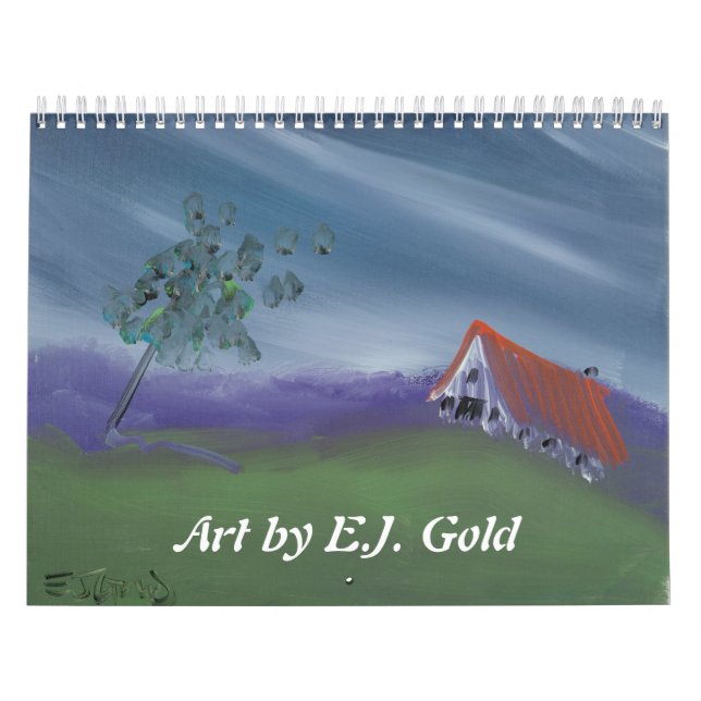 Calendario Arte por E.J. Gold (Tapa)