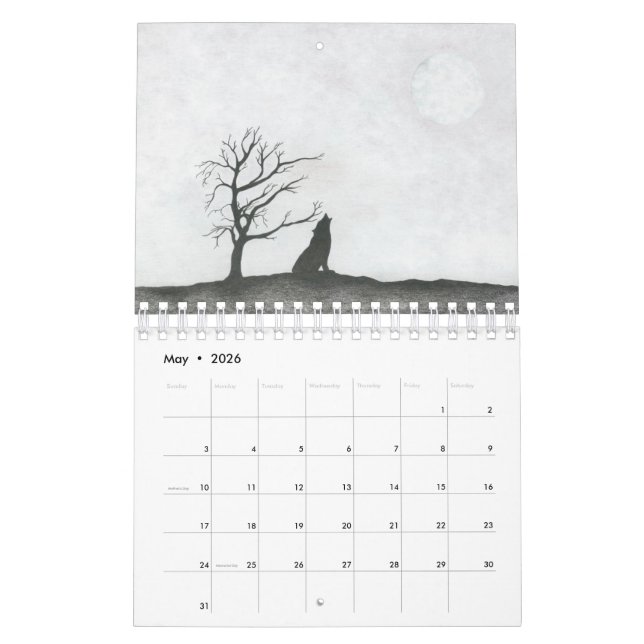 Calendario Arte por Miranda Sue Hartmann (May 2026)