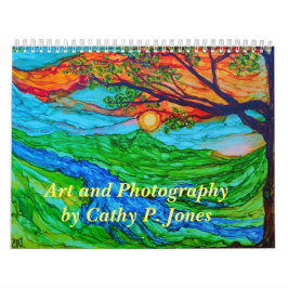 Calendario Arte y fotografía por Cathy P. Jones