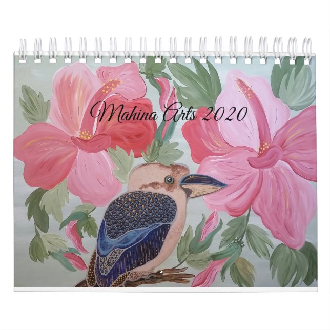 Calendario Artes 2020 de Mahina (Tapa)