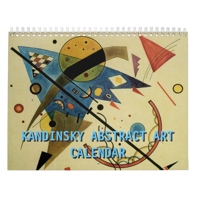 Calendario Artes abstractas de Kandinsky (Tapa)