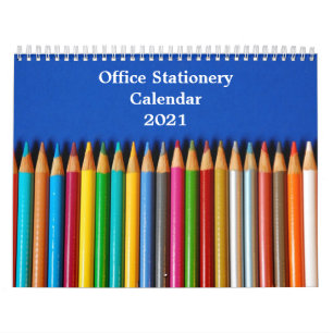 Calendario Artículos de papelería de oficina