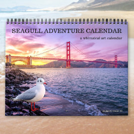 Calendario Artistic Seagull Adventure Calendar