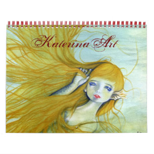 Calendario artístico de fantasía 2015 de Katerin