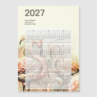 Calendario Artístico de Flamenco 2027 con Parte Po