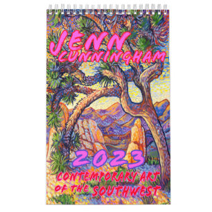 calendario artístico de jenn cunningham 2023
