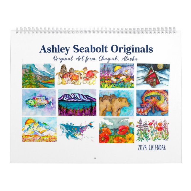 Calendario Ashley Seabolt Originales (Tapa)