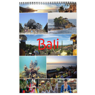 Calendario Asia - Indonesia - Bali -