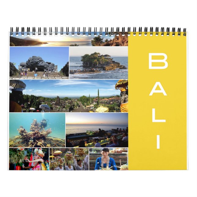 Calendario Asia - Indonesia - Bali - (Tapa)