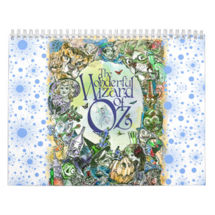 Calendario ASISTENTE CLÁSICO DE OZ HORIZONTAL - ¡Cualquier 12