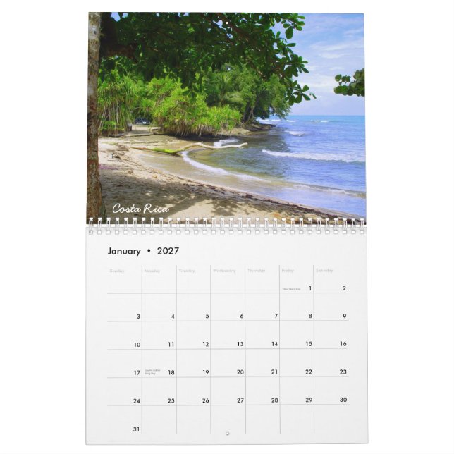 Calendario asombroso de los destinos 2013 (Jan 2027)