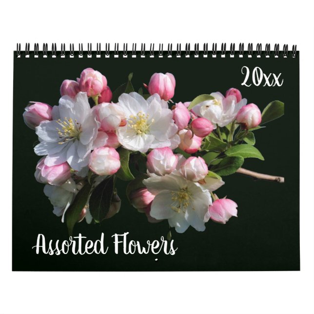 Calendario Assorted Flowers   (Tapa)