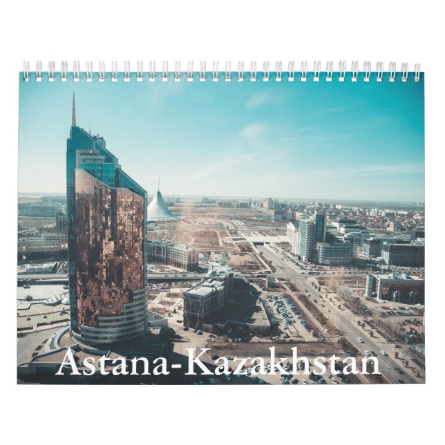 Calendario Astana-Kazakhstan Calendar (Tapa)