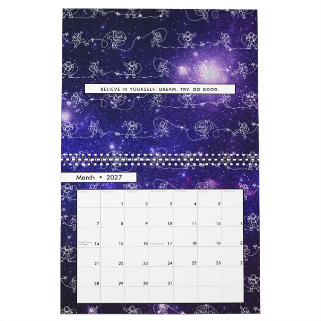 Calendario Astronauta (Mar 2027)