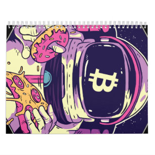 Calendario Astronauta BITCOIN-Crypto