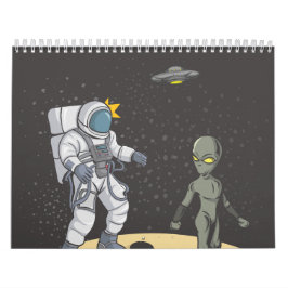 Calendario Astronauta y extranjera