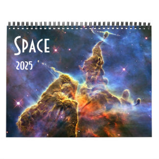 Calendario Astronomía NASA Space Universe Galaxy 2025 Sky