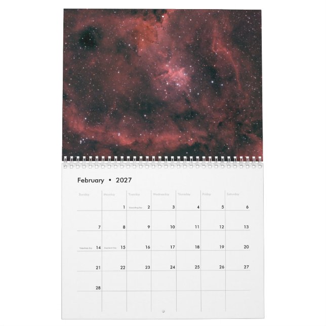 Calendario Astronómico 2020 (Feb 2027)