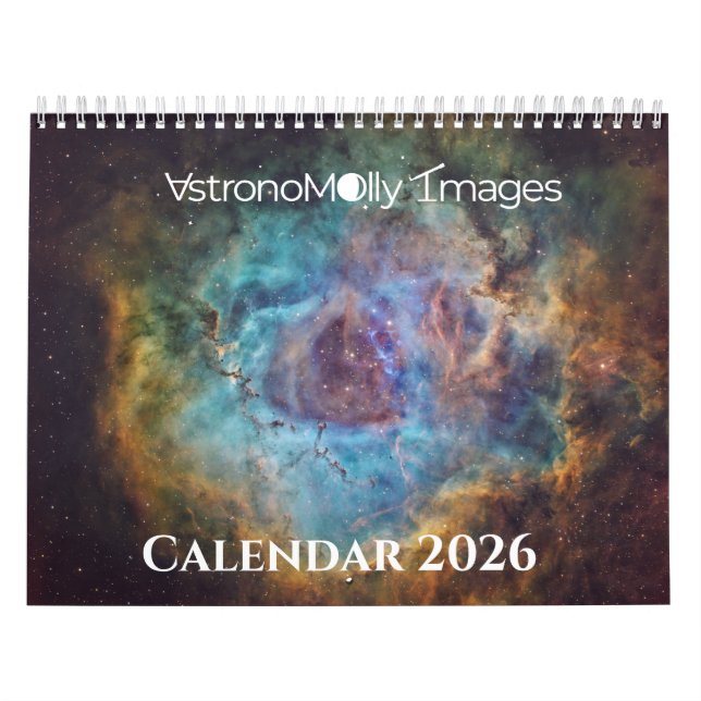 Calendario AstronoMolly's 2026 Calendar (Tapa)