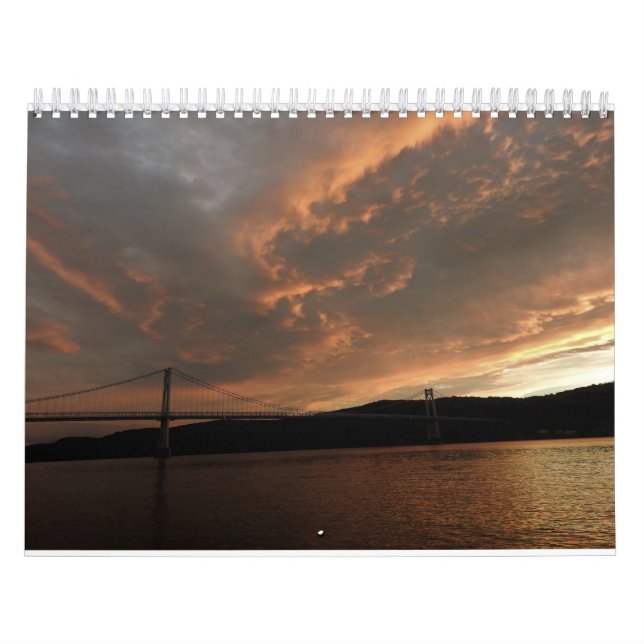 Calendario Atardeceres en el Valle de Hudson (Tapa)