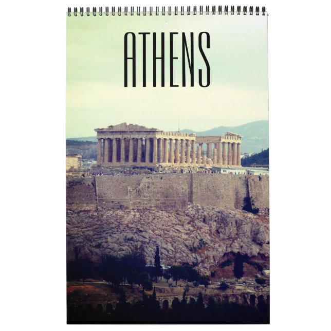 Calendario atenas grecia (Tapa)