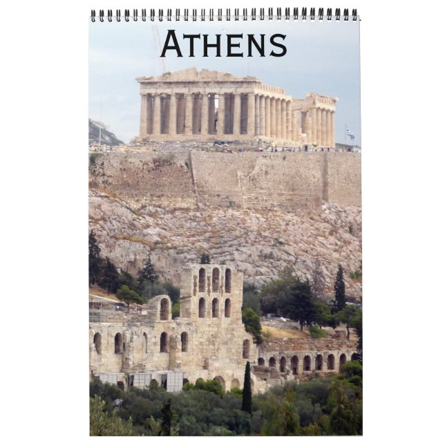 Calendario Atenas Grecia (Tapa)