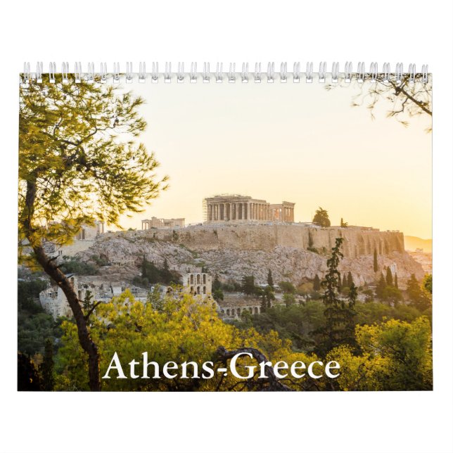 Calendario Athens-Greece Calendar (Tapa)