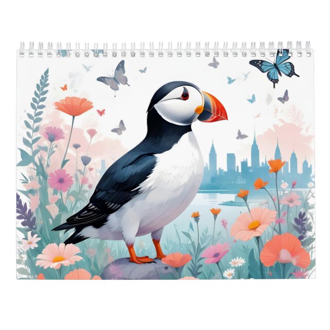 Calendario Atmósfera de animales de la especie bovina de la e (Reverso)